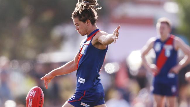 Sam Lowson in action for Coburg.