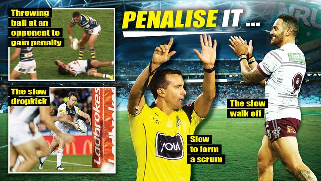 The NRL is coming up with ideas to imprive the game. The only problem is they’re bad ones...