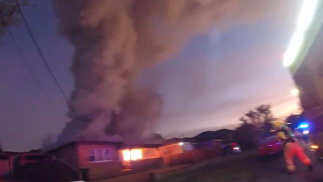 A man died in a Bankstown house on Saturday. Picture: Fire and Rescue NSW