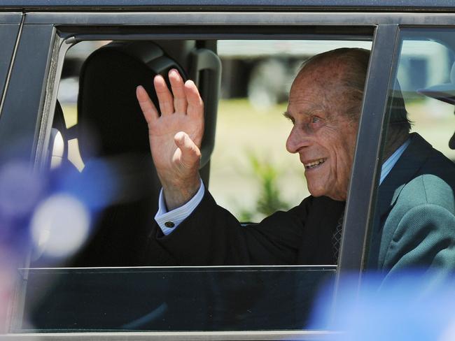 Prince Philip during his last tour of Australia in 2011. Picture: AFP