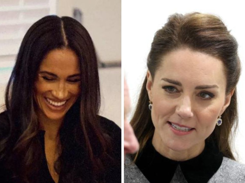 Meghan Markle is said to be delighted by the mistake, while Kate is expected to be unimpressed with the couple’s camp weighing in. Picture: Supplied