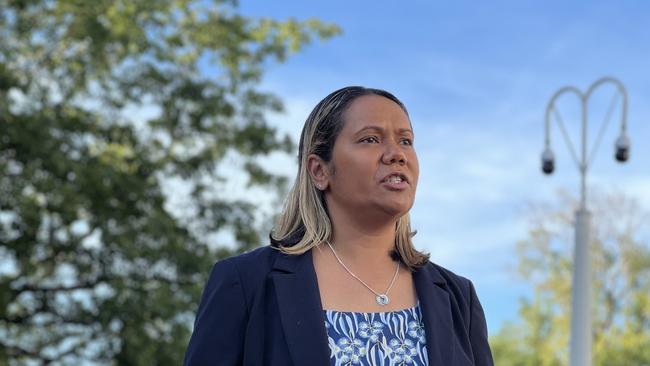 NT Opposition Leader Selena Uibo. Picture: Fia Walsh.