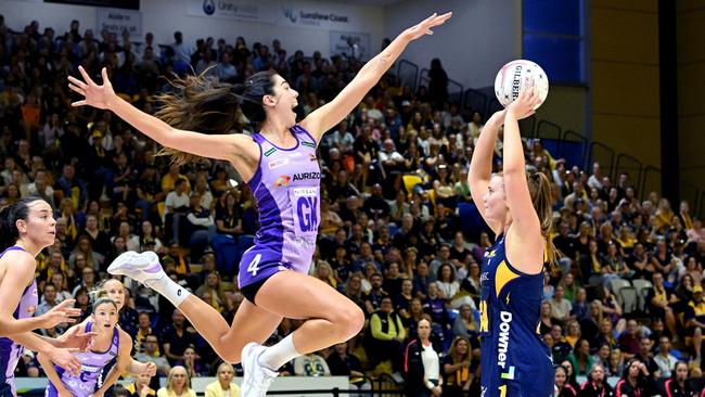 Townsville will host an elite netball match for the first time in four years when the Queensland Firebirds play Sunshine Coast Lightning at Townsville Stadium on March 2. Picture: Supplied