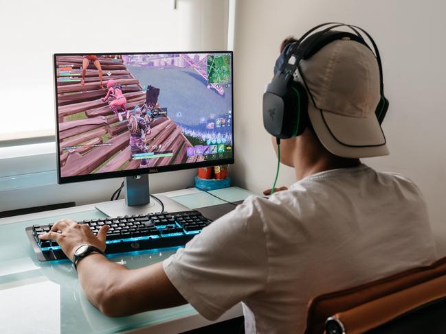 NSW police found gamers were purchasing the malware and attacking winning opponents while playing the incredibly popular shooter game, Fortnite. Picture: Generic image