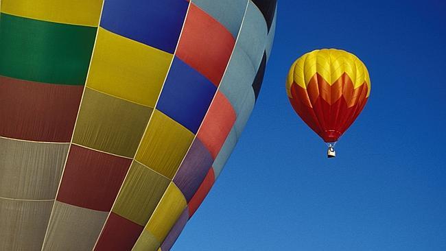 Hot air ballooning is a good way to let off steam in Canada. Picture: Shutterstock