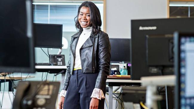 Shayla Owodunni, 27, has her sights set on becoming a chief financial officer one day.