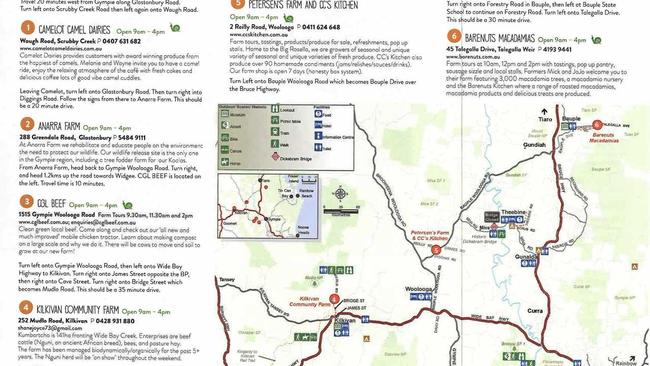 Wild West Farm Trail map. Picture: contributed