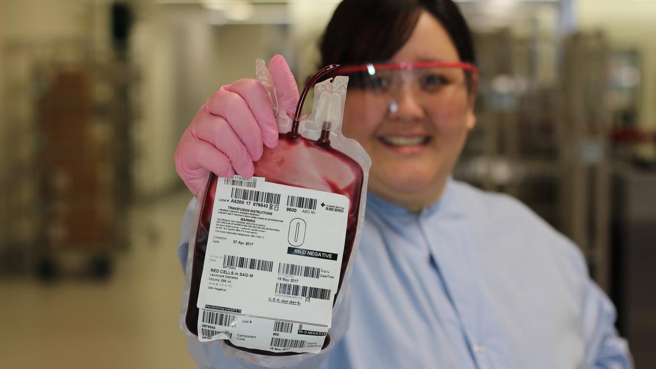 Australia’s largest blood collection centre, Lifeblood, is urgently seeking Queenslanders to donate. Picture: Lifeblood.