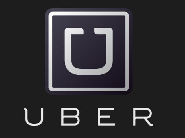 UBER Logo. To go with story by Peter Law. Taxi / Cabs / fares / Swan Taxis.