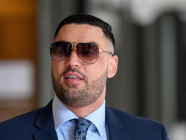SYDNEY, AUSTRALIA - NCA NewsWire Photos NOVEMBER, 27, 2020: Salim Mehajer is seen arriving at  Downing Centre Courts in Sydney. Picture: NCA NewsWire/Bianca De Marchi