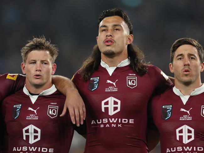 Fa'asuamaleaui could be the perfect poster boy for the Bears or PNG. Picture: Getty Images