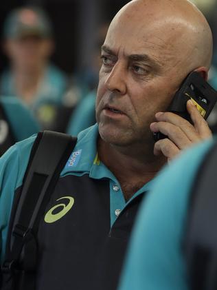 Australia's coach Darren Lehmann. Picture: Photo/Themba Hadebe.
