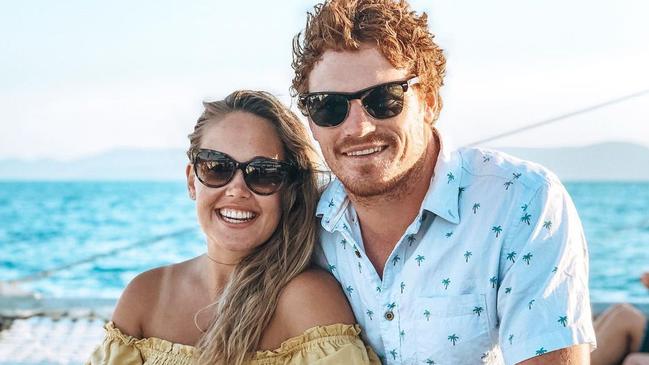 Amie and Gary Rohan during happier times.