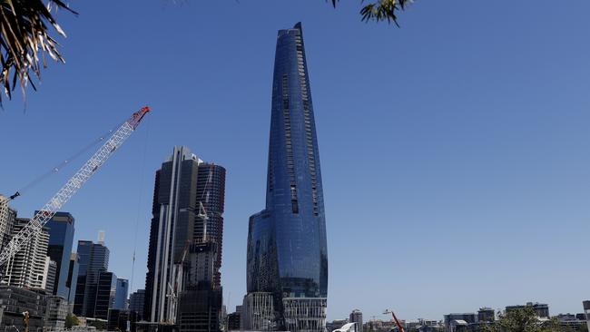 Crown’s multi-billion Tower at Barangaroo in Sydney. Picture: Nikki Short