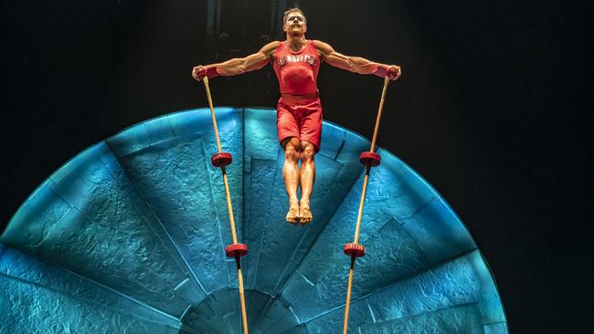 Cirque du Soleil’s new show, Luzia, is back in the big top at Moore Park in January. Picture Cirque du Soleil,