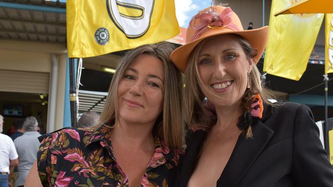 Dominique Bode and Victoria King at the 100 Club Cup race day 2023 in Gympie.