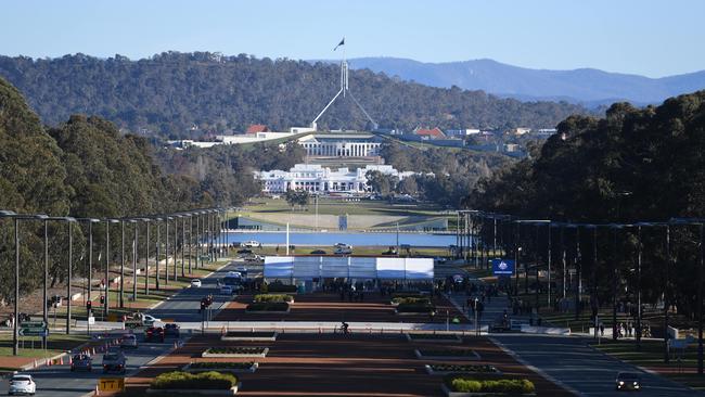 The Mouth’s basic hotel breakfast in Canberra turned into a story for after work drinks. Picture: AAPImage/Tracey Nearmy