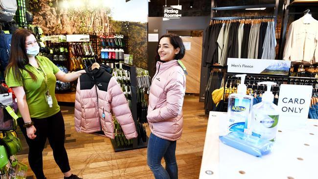 Kathmandu enjoyed record sales in the fourth quarter as people returned to the great outdoors, camping and hiking. (Picture: Mark Brake)