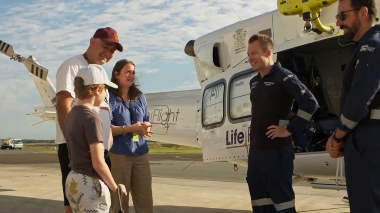 WATCH: Yarren airlifted to hospital