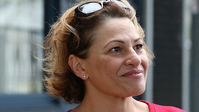 BRISBANE, AUSTRALIA - OCTOBER 31: Labor Member for South Brisbane Jackie Trad is seen at a polling location on October 31, 2020 in Brisbane, Australia. Labor premier Annastacia Palaszczuk is campaigning for a third term against the Liberal National party led by Deb Frecklington. A record number of Queenslanders voted early ahead of election day, due to the COVID-19 pandemic. (Photo by Jono Searle/Getty Images)