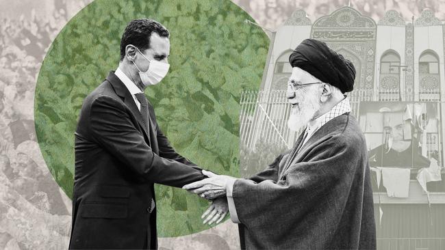 Syrian President Bashar al-Assad met with Iranian Supreme Leader Ayatollah Ali Khamenei