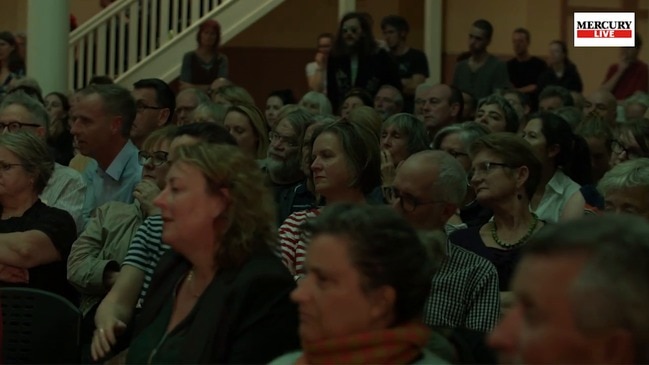 KUNANYI / MT WELLINGTON CABLE CAR PUBLIC MEETING AT CITY HALL, HOBART