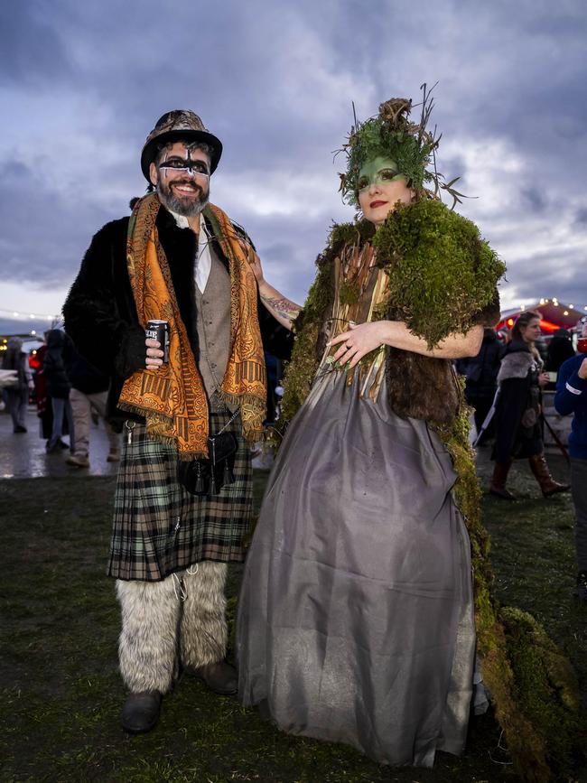 Willie Smith's Midwinter Festival Huonville - Andy Duncan and Gabriella Stops. Picture: Caroline Tan