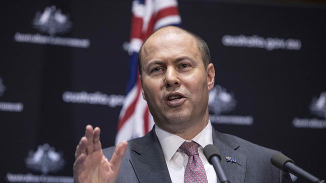 Treasurer Josh Frydenberg. Picture: Gary Ramage/NCA NewsWire.