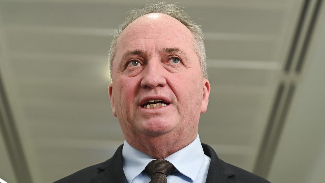 Mr Joyce apologised for the remarks. Picture: NewsWire / Martin Ollman