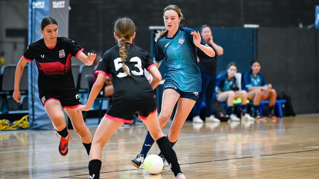 Sunshine Coast futsal wave player Maya Wiltsche. Picture: Nikki Grigg Photography