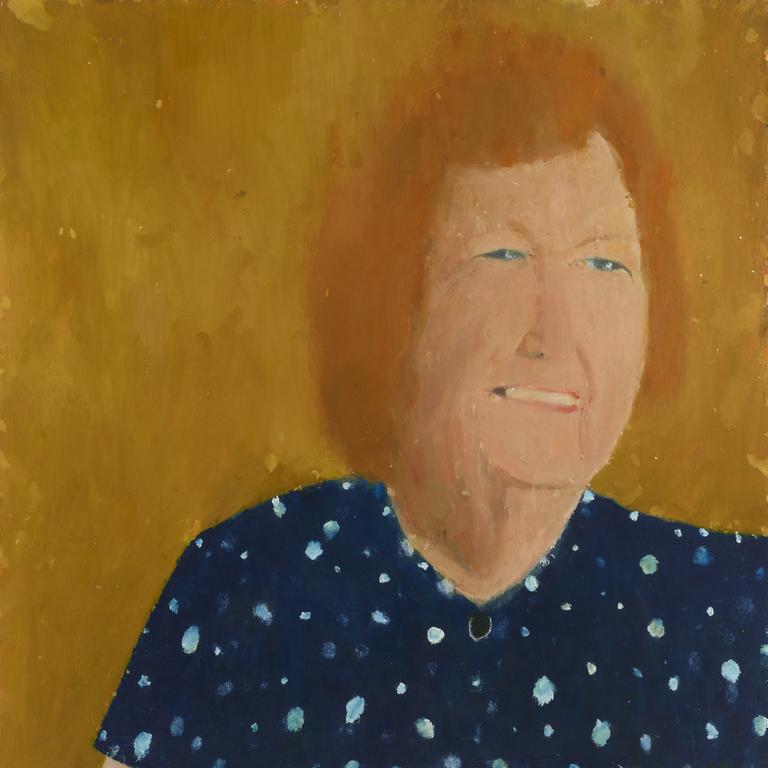 Richard Lewer: Liz Laverty. <br/>Portrait of art collector Elizabeth (Liz) Laverty.