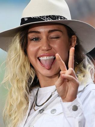 US singer Miley Cyrus. Picture: AFP