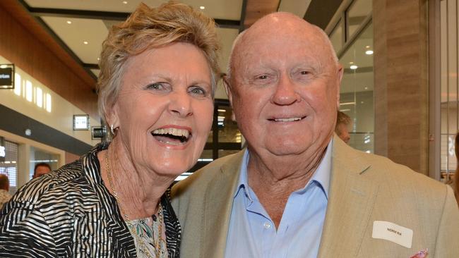 Denise and Norm Rix at opening of Pimpama City Shopping Centre, Pimpama. Picture: Regina King.