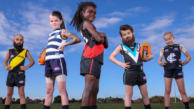 The latest NAB Mini Legends campaign launches across the country this week. Picture: Wayne Taylor