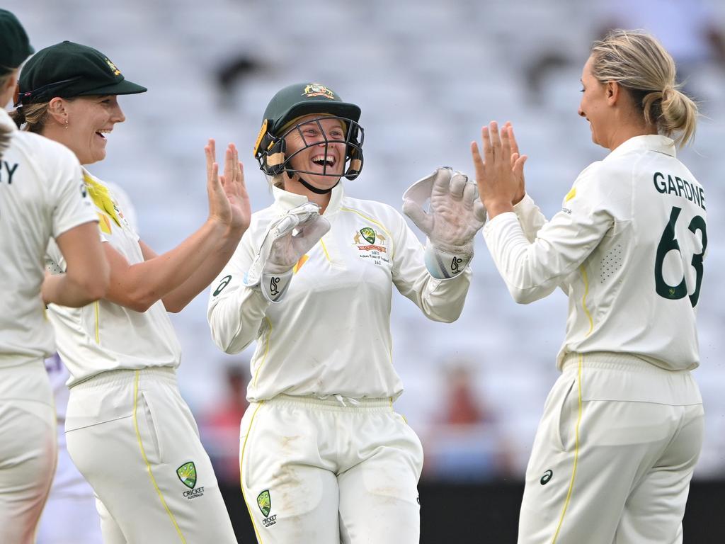 Gardner was the matchwinner the last time the two teams played a Test match. Picture: Stu Forster/Getty Images