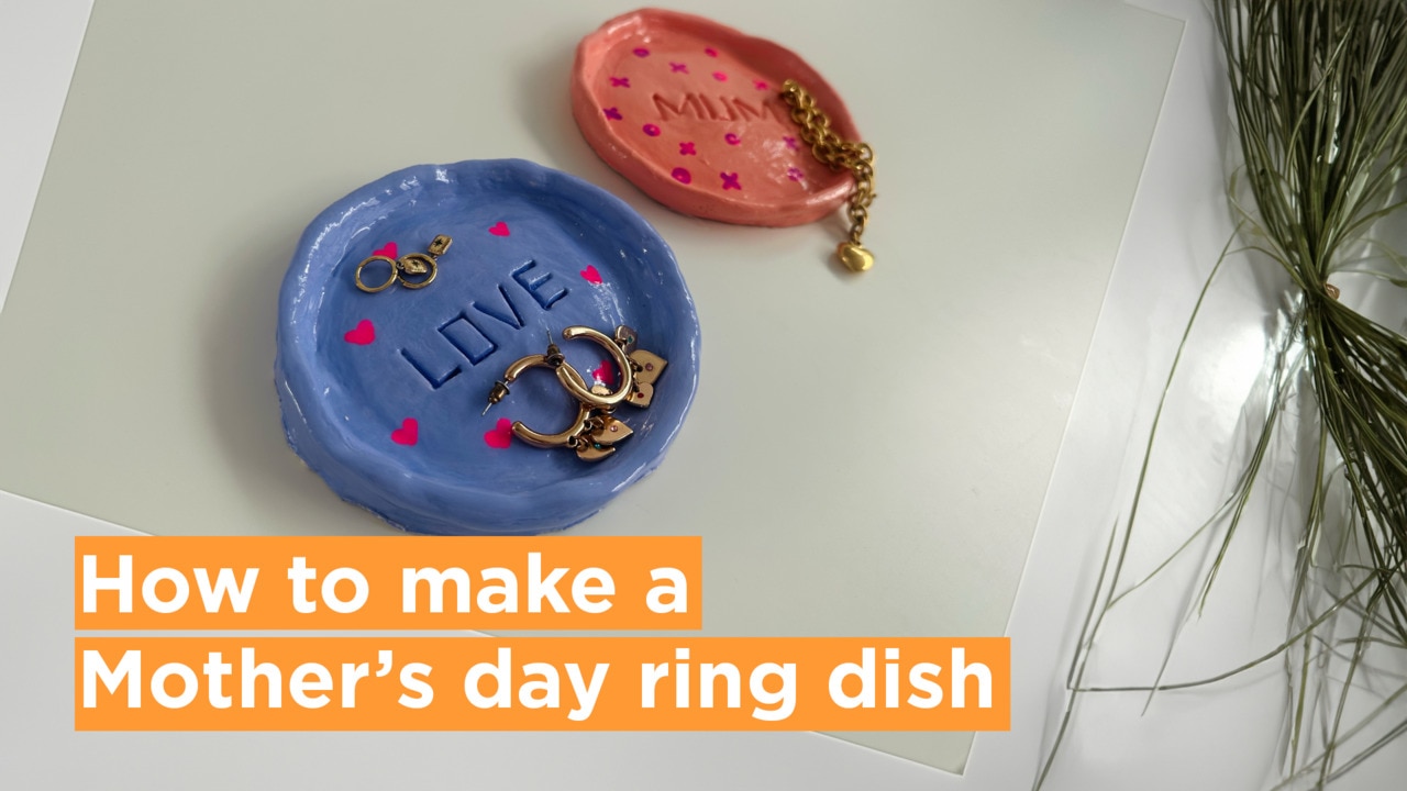 DIY Mother's day ring dish that she'll treasure forever