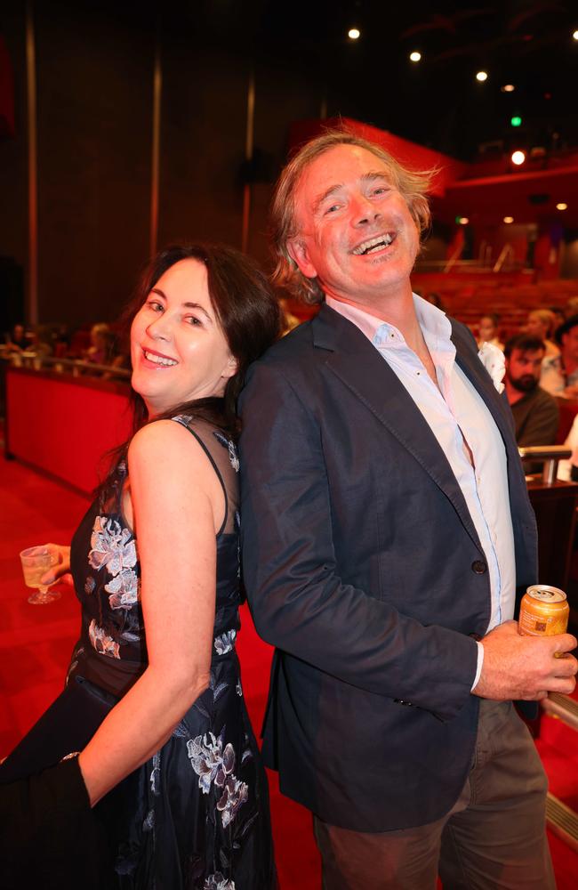 Sally Browning and Paul Wig at the Screen Forever SPA Awards at The Star Gold Coast for Gold Coast at Large. Picture, Portia Large.