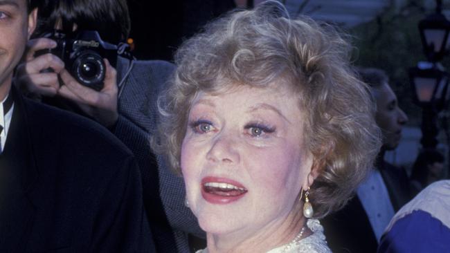 Glynis Johns at Lincoln Centre in New York in 1987. Picture: Ron Galella Collection via Getty Images