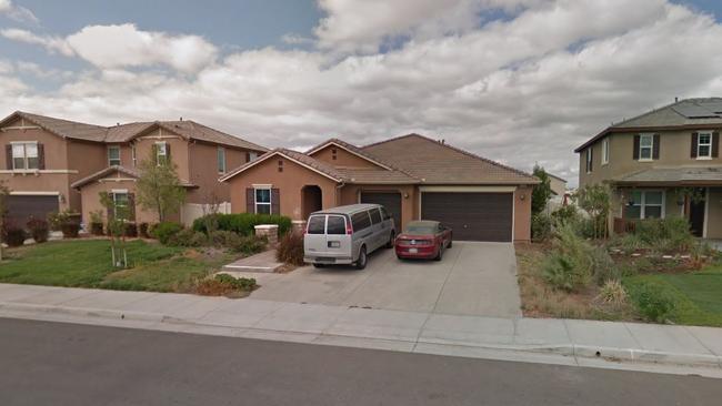 The Turpin family home in Perris. Picture: Google