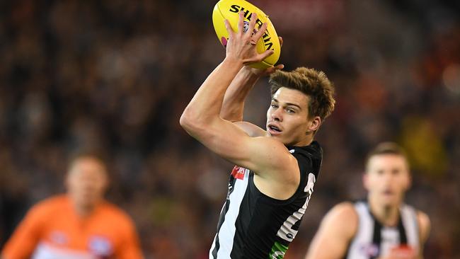 Josh Thomas has been a ballwinner and goalkicker in 2018.