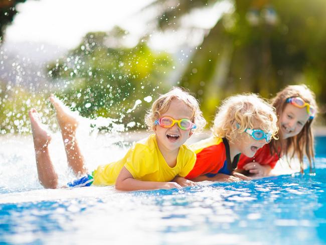 Keep an eye on the kids while in the pool. Picture: iStock