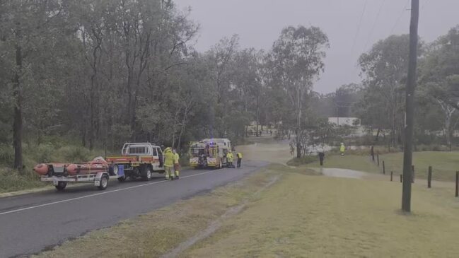 Flood emergency in the South Burnett, with one man missing in floodwaters