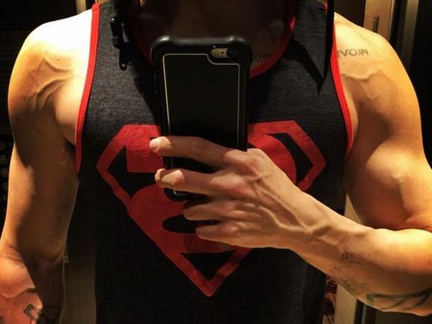 Jared Leto gets insanely pumped as Joker
