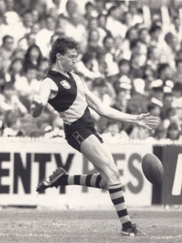 While Barlow’s footy career didn’t last long, he learned invaluable lessons.