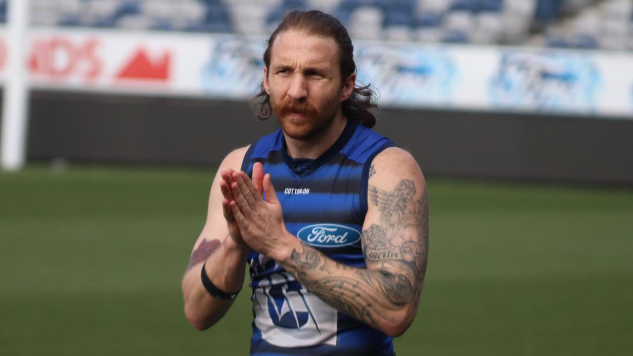 Zach Tuohy is ready to return. Picture: Dave McPherson – Geelong Cats