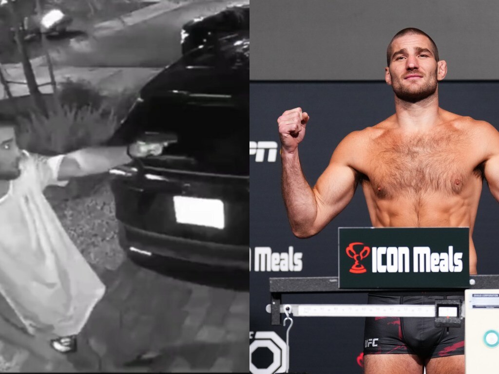 Fans lose it as UFC champ holds man up at gunpoint