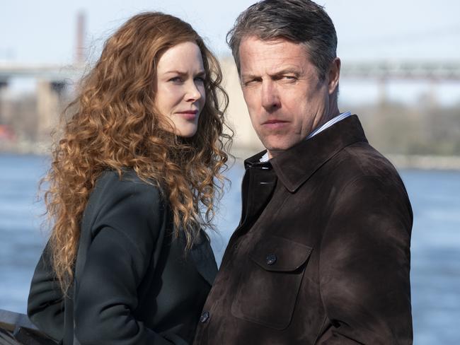 Nicole Kidman and Hugh Grant in a scene from The Undoing.