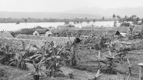 Tantui camp, Ambon: Three-quarters of the prisoners of war there had died by the time the camp was liberated. Source: Australian War Memorial