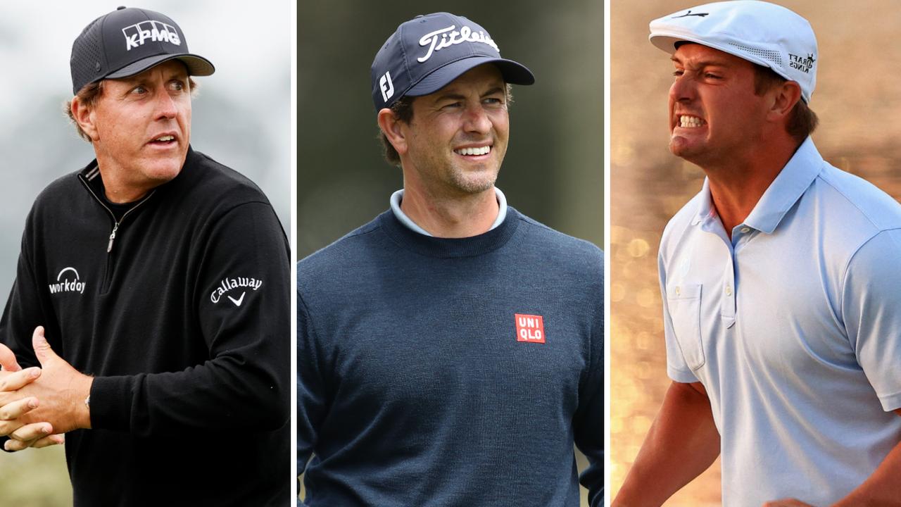 Phil Mickelson, Adam Scott and Bryson DeChambeau have big-money offers to breakaway from the PGA Tour.