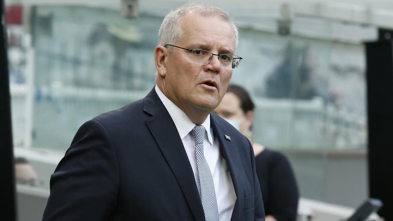 Scott Morrison isn’t fazed by the negative attention. (Photo by Darrian Traynor/Getty Images)